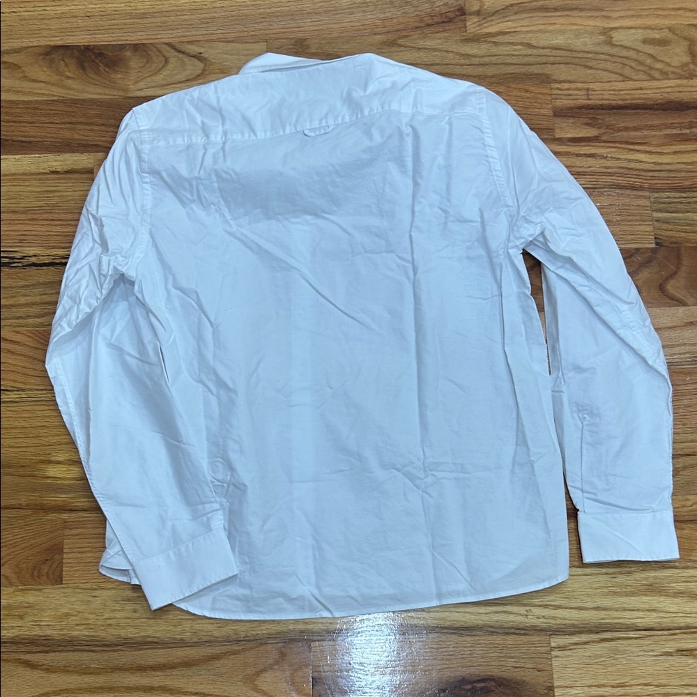 Edmmond Studios Men's White Casual Button-Down Shirt - Picture 3 of 4